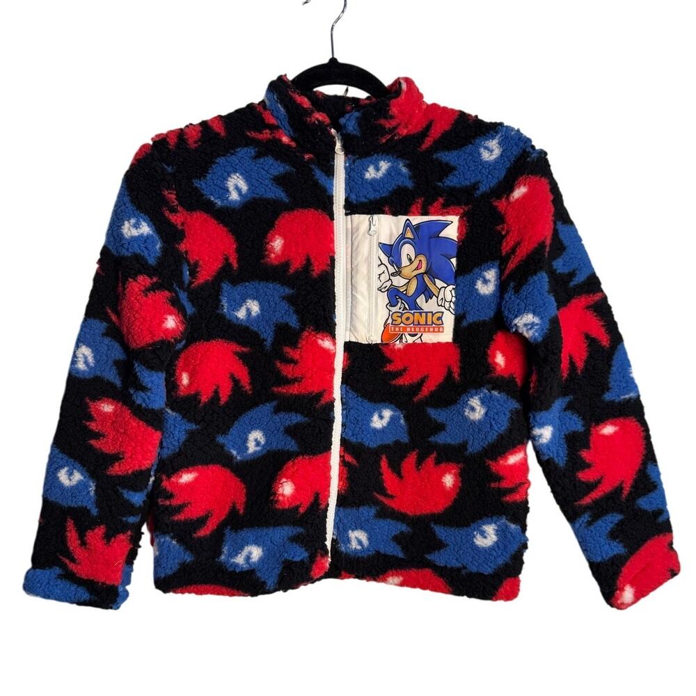 SONIC THE HEDGEHOG Fleecy Soft Jacket Unisex Size M